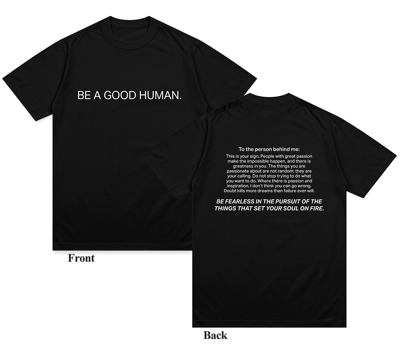 Be A Good Human Charity Shirt